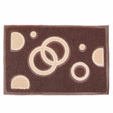 PVC Door Mat 15 x 22 - Brown, Home & Lifestyle, Mats, Chase Value, Chase Value