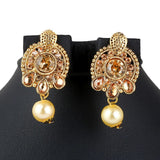 Women's Fancy Jewellery Set - Golden - test-store-for-chase-value