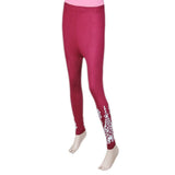 Women's Printed Tight- Maroon, Women, Pants & Tights, Chase Value, Chase Value