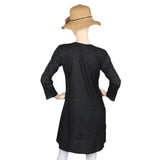 Chikan Kurti For Women's - Black - test-store-for-chase-value