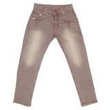 Boys Denim Pant - Brown, Kids Clothes, Chase Value, Chase Value