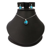 Women's Fancy Locket Set - Sea Green, Women, Chains & Lockets, Chase Value, Chase Value