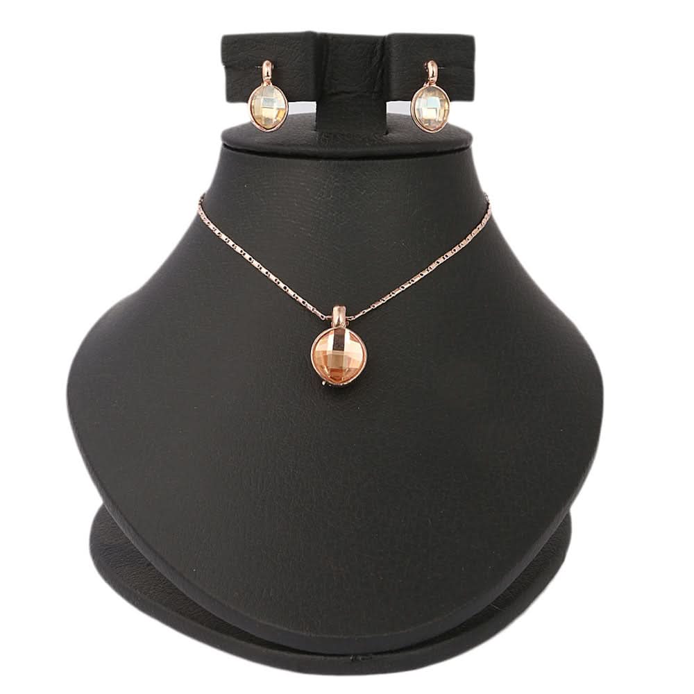 Women's Fancy Locket Set - Peach, Women, Chains & Lockets, Chase Value, Chase Value