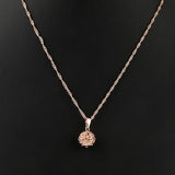 Women's Fancy Locket Set - Golden - test-store-for-chase-value