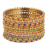 Women's Fancy Bangles 12 Pcs - Multi - test-store-for-chase-value