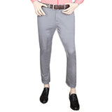 Eminent Cotton Chino Pant For Men - Grey, Men, Casual Pants And Jeans, Chase Value, Chase Value