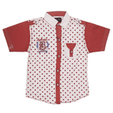 Boys Casual Shirt - Red - test-store-for-chase-value