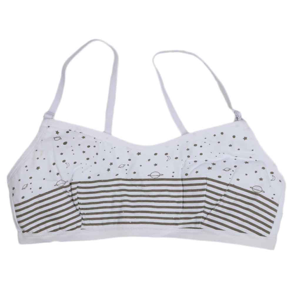 Girls Biddies - White, Kids, Shameez Camisole And Biddies, Chase Value, Chase Value