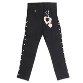 Girls Cotton Pant - Black, Kids, Pants And Capri, Chase Value, Chase Value