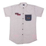 Boys Half Sleeves Casual Shirt - Red, Kids, Boys Shirts, Chase Value, Chase Value