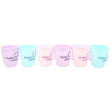 Plastic Mug 6 Pcs - Multi, Home & Lifestyle, Glassware & Drinkware, Chase Value, Chase Value