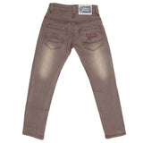 Boys Denim Pant - Brown, Kids Clothes, Chase Value, Chase Value