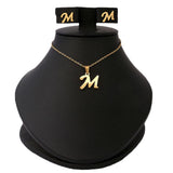 Women's Alphabetic Locket Set - Gold, Women, Chains & Lockets, Chase Value, Chase Value