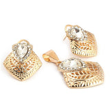 Women's Fancy Locket Set - Golden, Women, Chains & Lockets, Chase Value, Chase Value