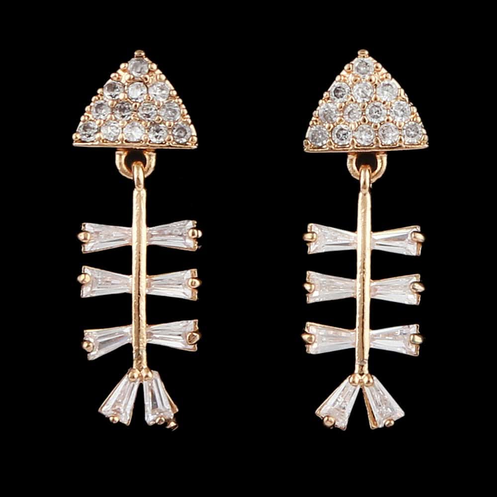 Women's Fancy Earrings - Golden, Women, Earrings & Tops, Chase Value, Chase Value