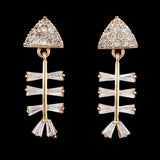 Women's Fancy Earrings - Golden, Women, Earrings & Tops, Chase Value, Chase Value