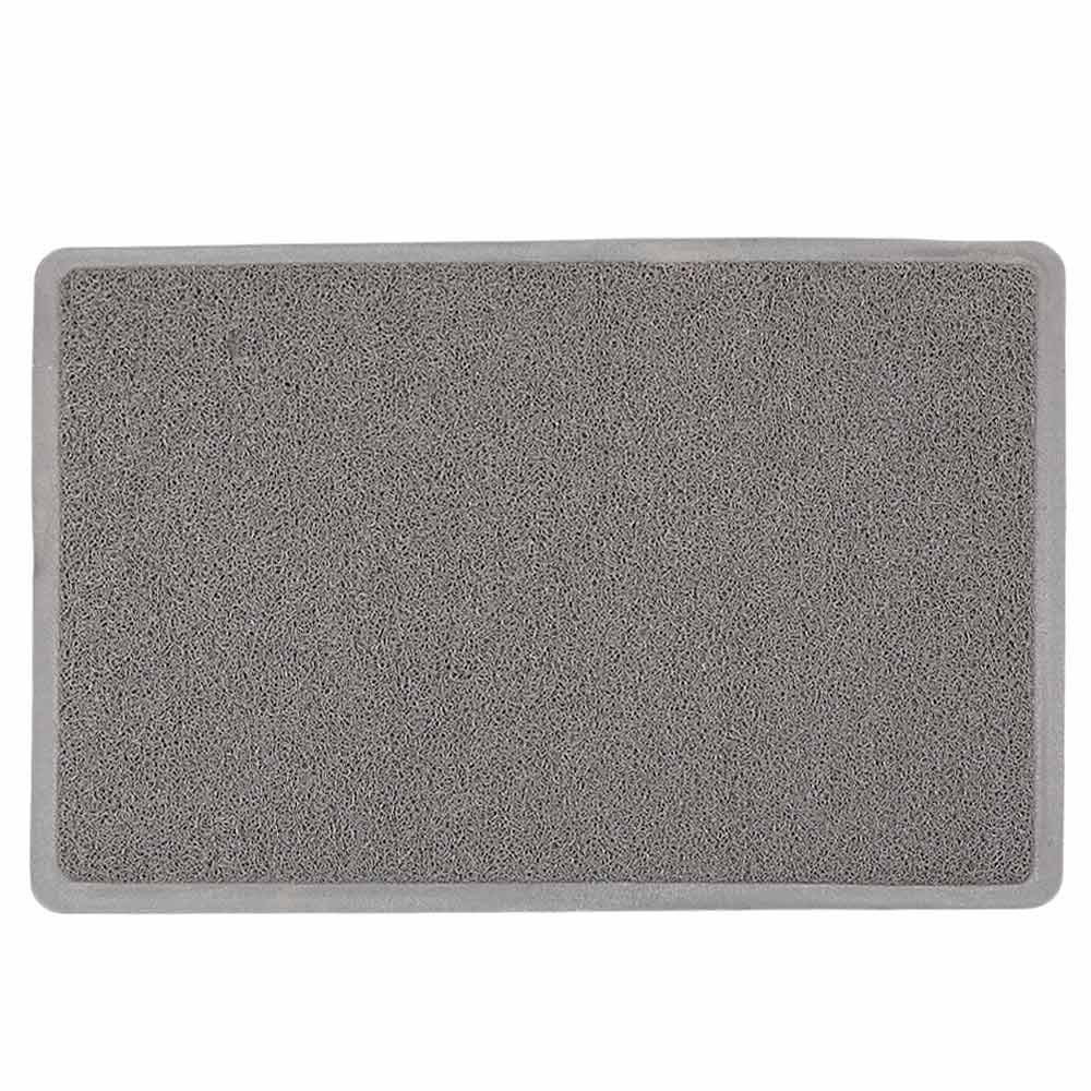 PVC Door Mat 15 x 22 - Grey, Home & Lifestyle, Mats, Chase Value, Chase Value