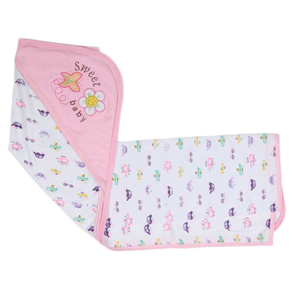 Newborn Baby Wrapping Sheet Pink Chase Value