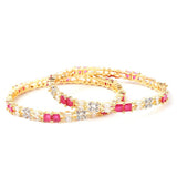Women's Bangle- Golden, Women, Bangles & Bracelets, Chase Value, Chase Value