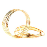 Women's Bangle - Golden, Women, Bangles & Bracelets, Chase Value, Chase Value