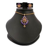 Women's Locket Set - Purple, Women, Chains & Lockets, Chase Value, Chase Value