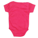 Newborn Girls Romper - Dark Pink - test-store-for-chase-value