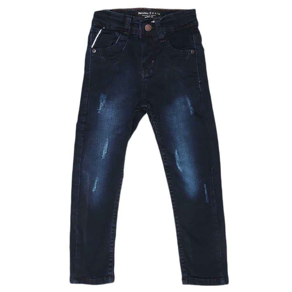 Boys Denim Pant - Navy Blue, Kids, Boys Pants, Chase Value, Chase Value