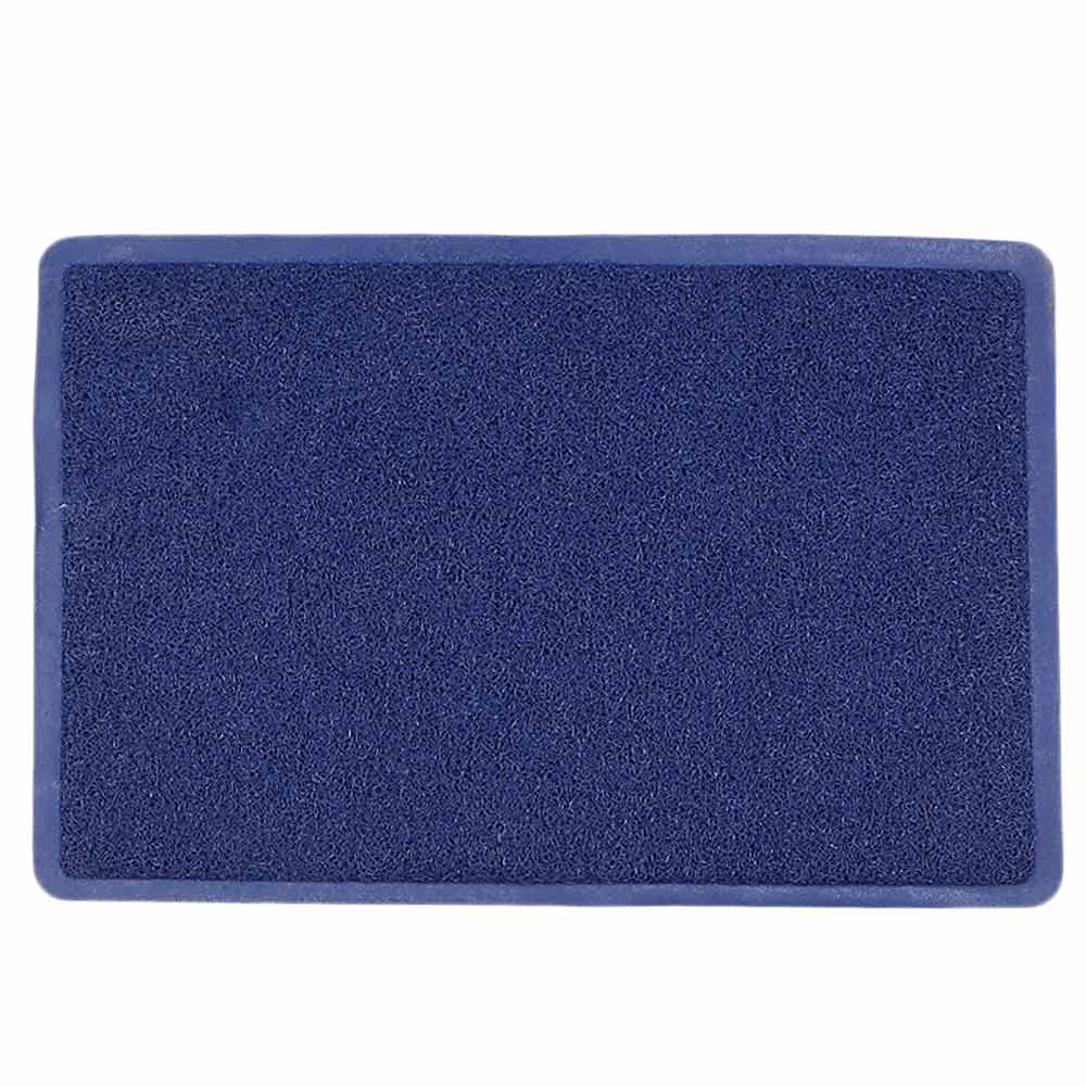 PVC Door Mat 15 x 22 - Blue, Home & Lifestyle, Mats, Chase Value, Chase Value