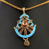 Women's Locket Set - Sky Blue, Women, Chains & Lockets, Chase Value, Chase Value
