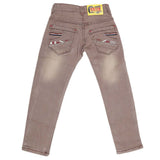 Boys Denim Pant - Brown, Kids Clothes, Chase Value, Chase Value
