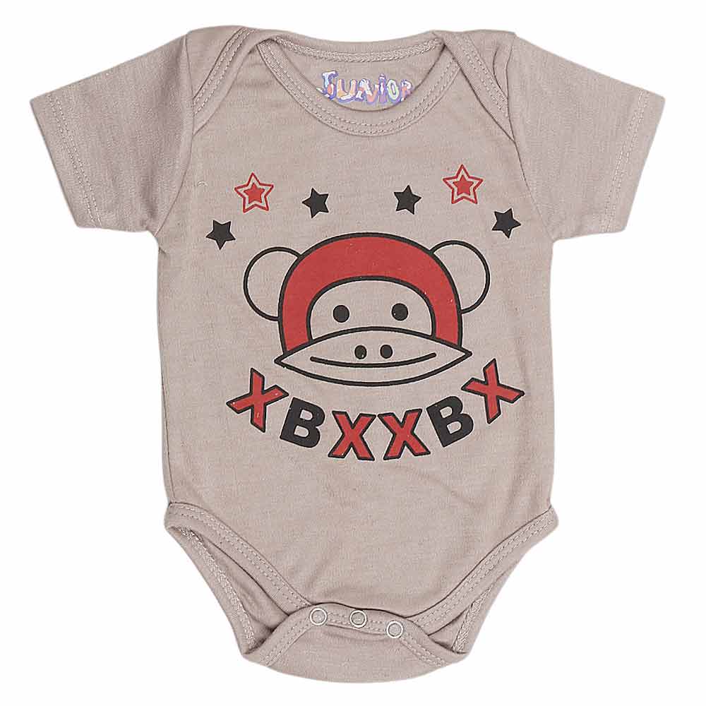 Newborn Boys Romper - Beige, Kids, NB Boys Rompers, Chase Value, Chase Value