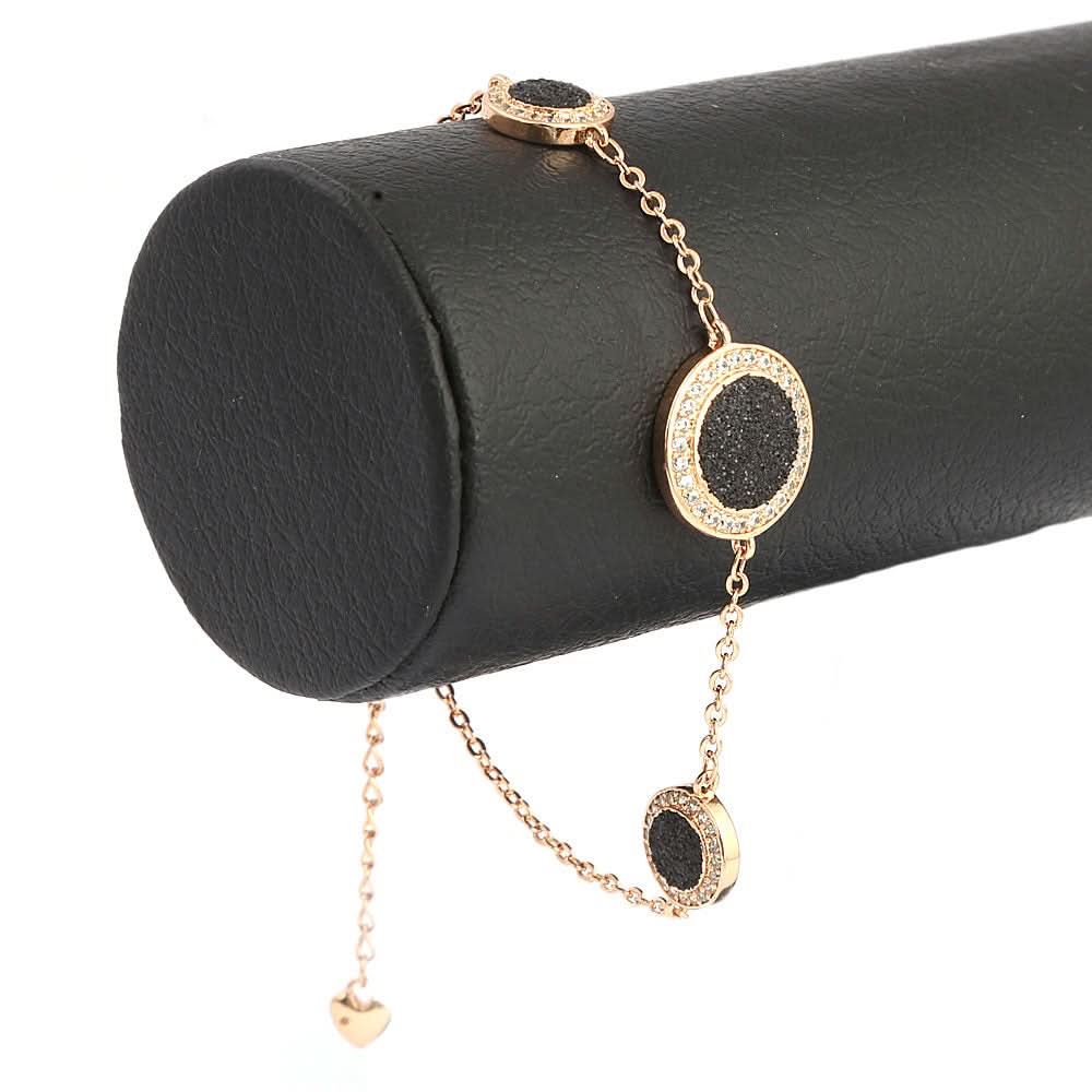 Women's Fancy Bracelet- Black, Women, Bangles & Bracelets, Chase Value, Chase Value