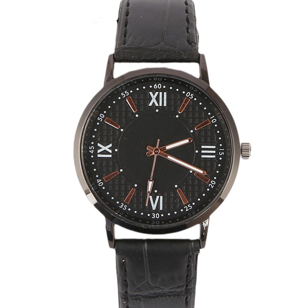 Men's Wrist Watch - Black, Men, Watches, Chase Value, Chase Value