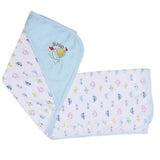 Newborn Baby Wrapping Sheet - Blue, Newborn Baby Accessories, Chase Value, Chase Value