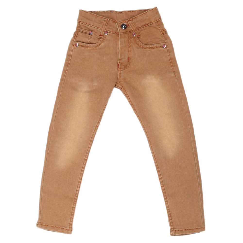 Boys Denim Pant - Brown, Kids, Boys Pants, Chase Value, Chase Value