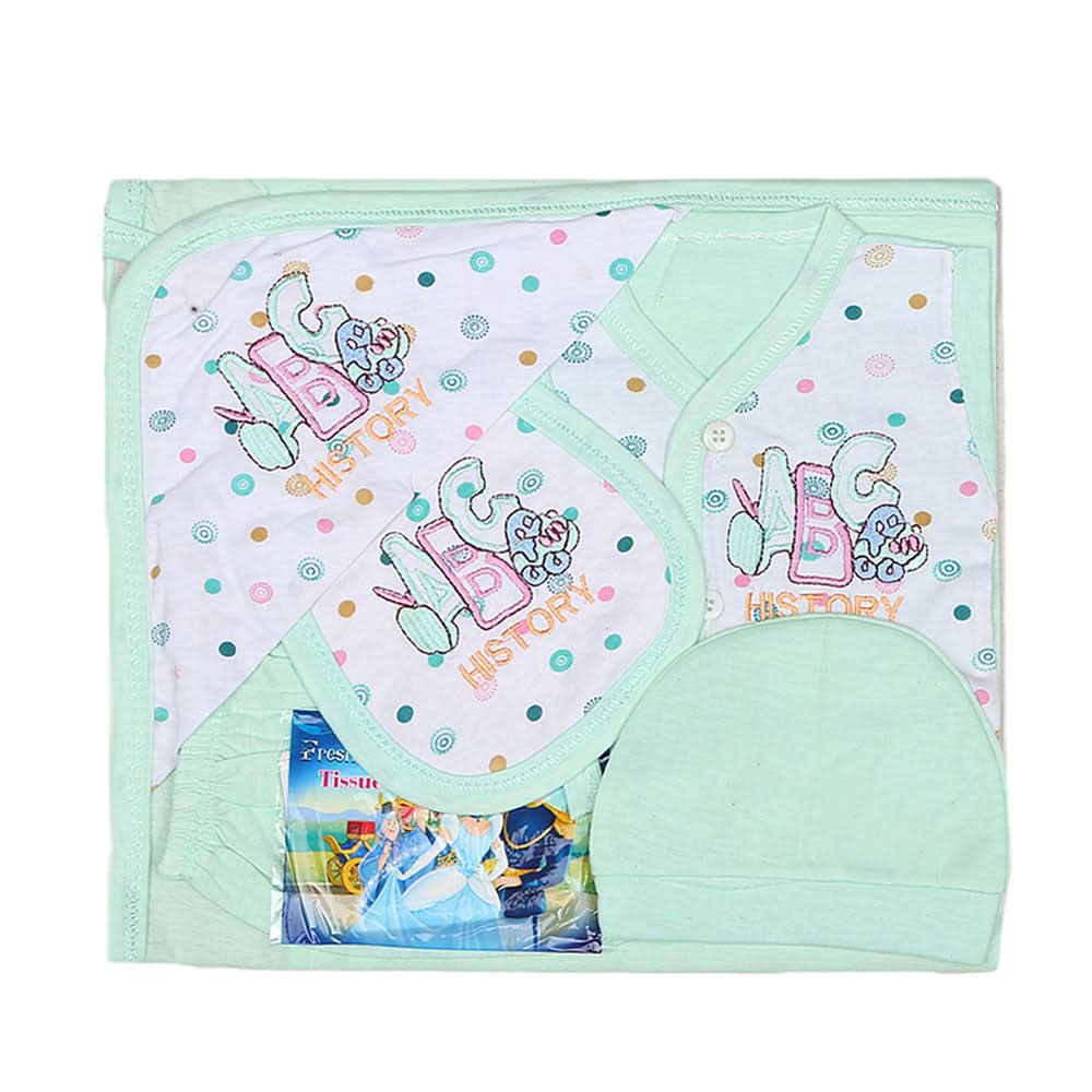 Newborn Baby Gift Set - Light Green, Kids, NB Boys Sets And Suits, Chase Value, Chase Value