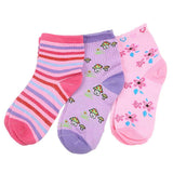 Girls Socks Pack Of 3 - Multi, Kids, Girls Socks, Chase Value, Chase Value