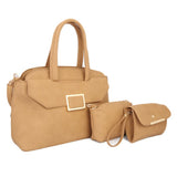 Women's Handbag 3Pc 8838 - APRICOT, Women, Bags, Chase Value, Chase Value