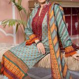 Aisha Alishba Digital Printed Lawn 3Pcs Unstitched Suit - 6, Women, 3Pcs Shalwar Suit, VS Textiles, Chase Value