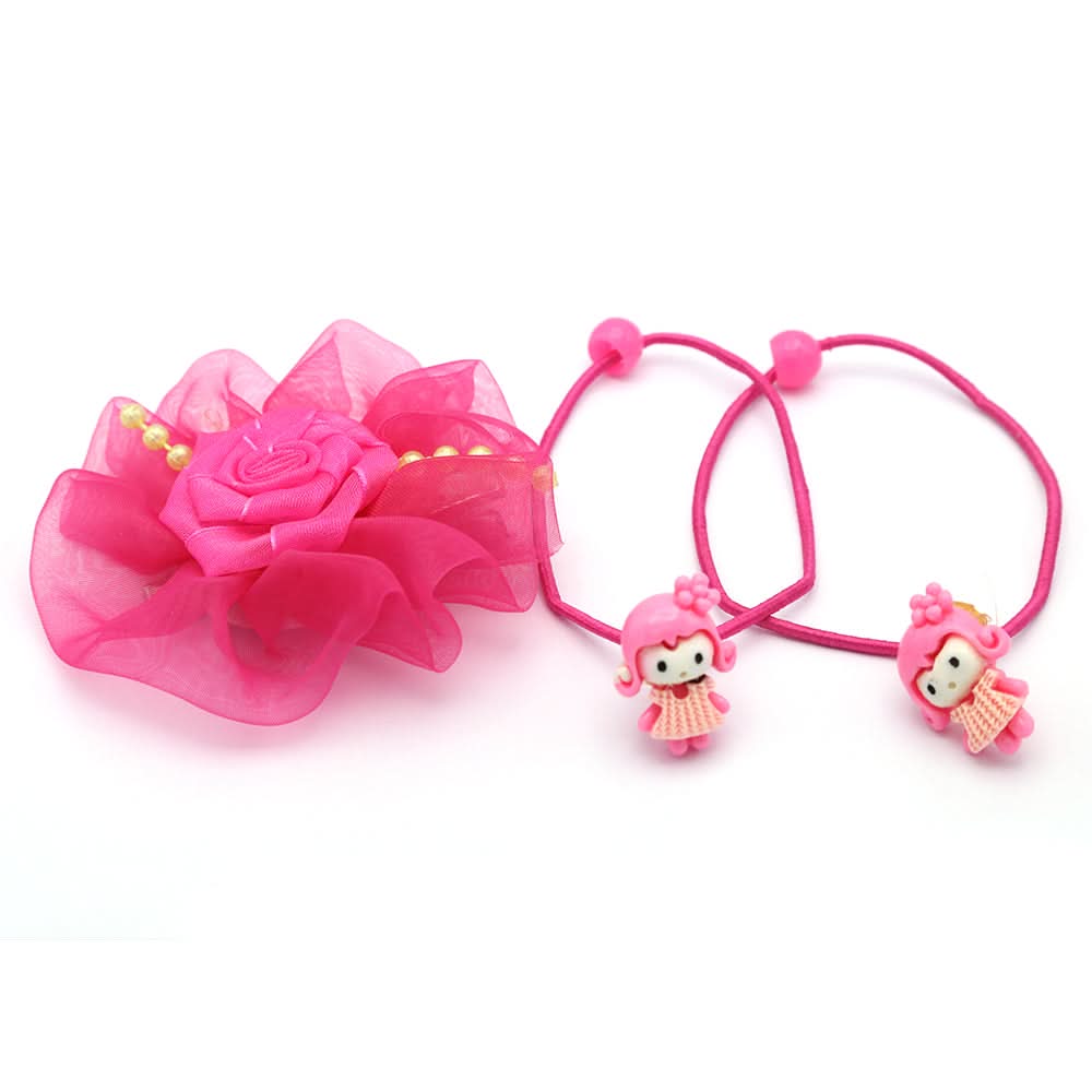 Girls Hair Pins (AY-146) - Dark Pink, Kids, Hair Accessories, Chase Value, Chase Value