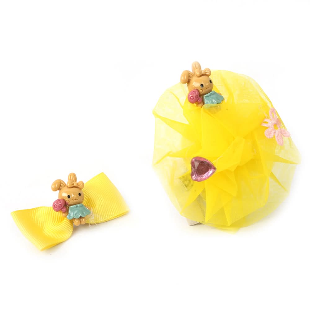 Girls Hair Pins (AY-146) - Yellow, Kids, Hair Accessories, Chase Value, Chase Value