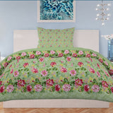 Printed Single Percale Finish Bed Sheet 2 Pcs - Multi, Single Size Bed Sheet, Chase Value, Chase Value