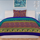 Printed Single Percale Finish Bed Sheet 2 Pcs - Multi, Single Size Bed Sheet, Chase Value, Chase Value