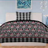 Printed Single Percale Finish Bed Sheet 2 Pcs - Multi, Single Size Bed Sheet, Chase Value, Chase Value