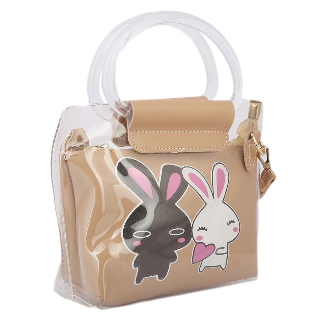 Girls Shoulder Bag 003 - Beige, Kids, Kids Bags, Chase Value, Chase Value