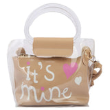 Girls Shoulder Bag 001 - Beige, Kids, Kids Bags, Chase Value, Chase Value
