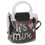 Girls Shoulder Bag 001 - Black, Kids, Kids Bags, Chase Value, Chase Value