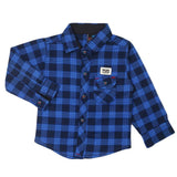Boys Full Sleeves Shirt - Blue, Boys Shirts, Chase Value, Chase Value