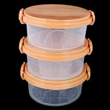 Multipurpose Storage Box 3 Pcs - Brown, Home & Lifestyle, Storage Boxes, Chase Value, Chase Value