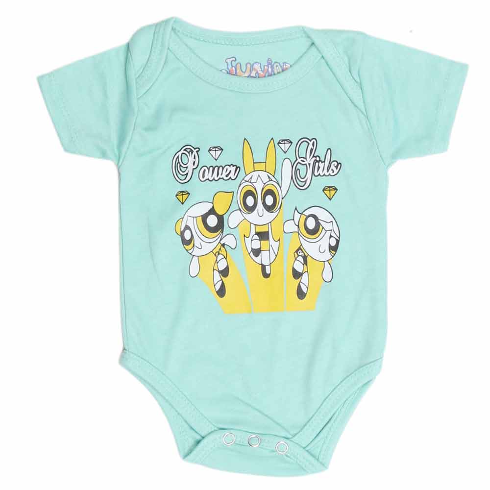 Newborn Girls Romper - Light Green, Kids, NB Girls Rompers, Chase Value, Chase Value
